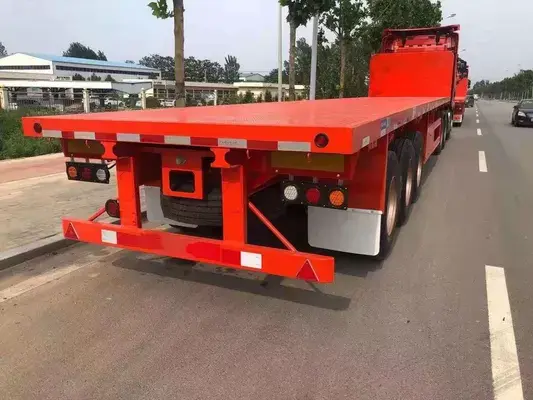 Lowbed trailer rental for moving heavy machinery in Dubai